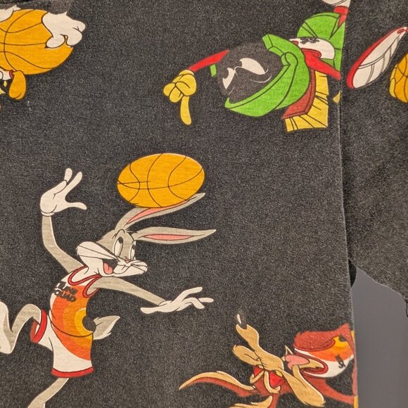 ❤️ 2 for 10 ❤️ Space Jam Toon Squad Black T-Shirt | 100% Cotton - Picture 4 of 6